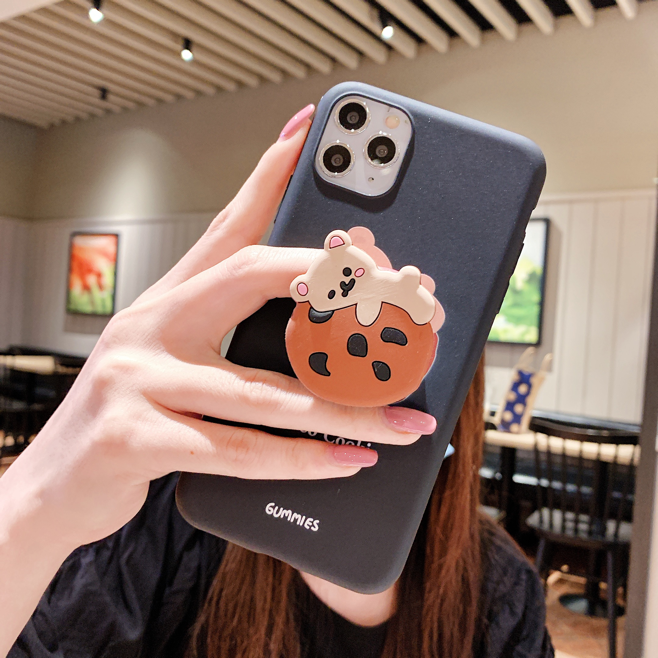 Ốp Điện Thoại Mềm In Hình Gấu Và Bánh Quy Cho Samsung Galaxy S5 S6 S7 Edge S8 S9 S10 S20 Ultra Plus S10E Note 2 3 4 5 8 | BigBuy360 - bigbuy360.vn