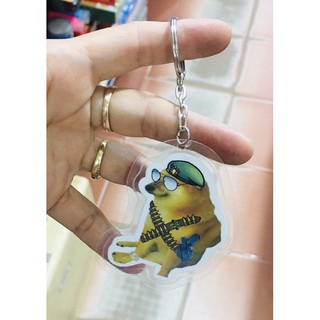 set 5 móc khoá cheems nhiều mẫu