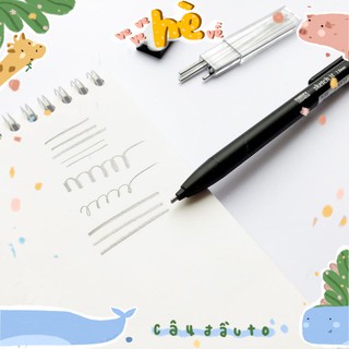 Bút chì bấm marvy fl200 đen ngòi 2.0mm