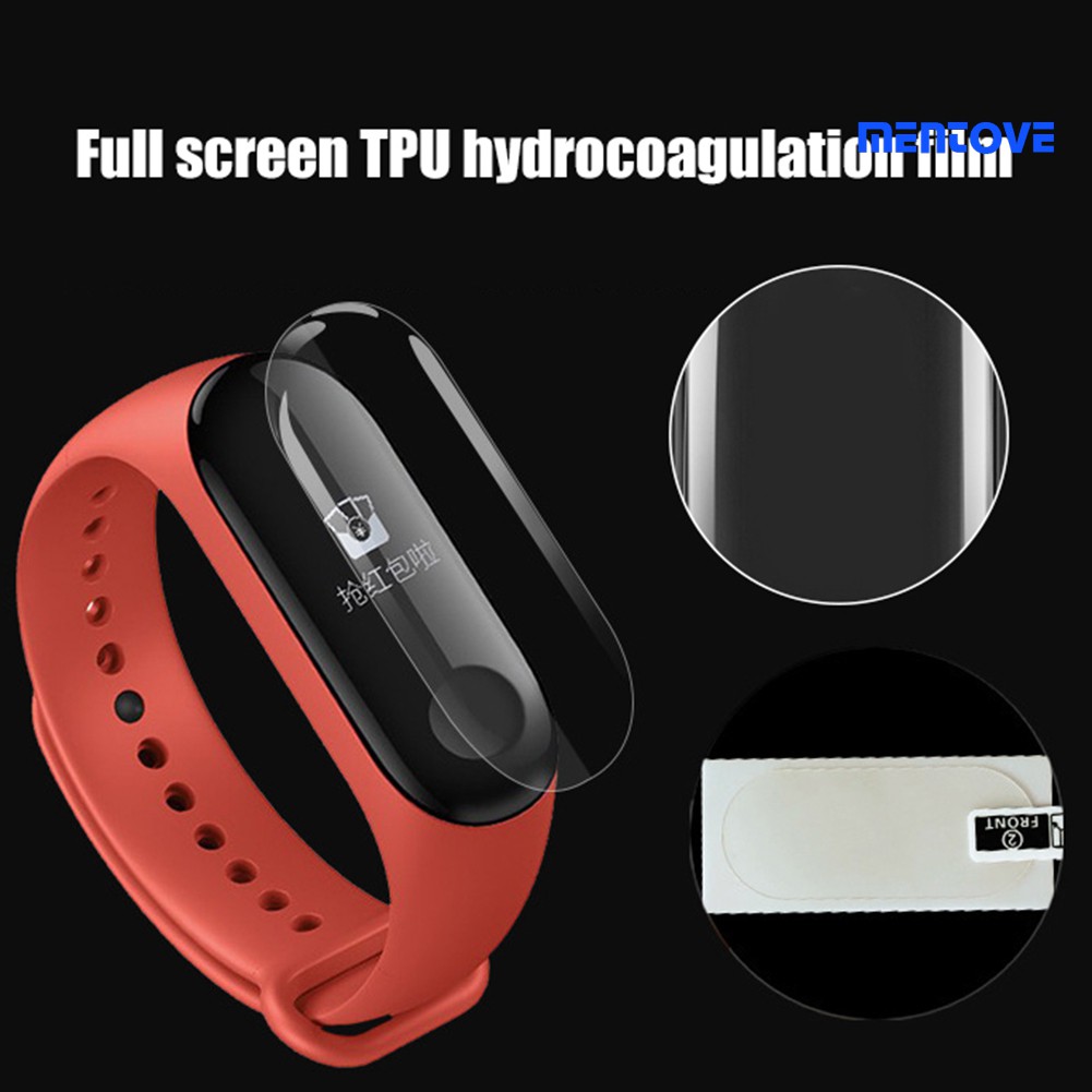 Dây Đeo Tpu Chống Trầy Cho Xiaomi Mi Band 2 / 3 / 4