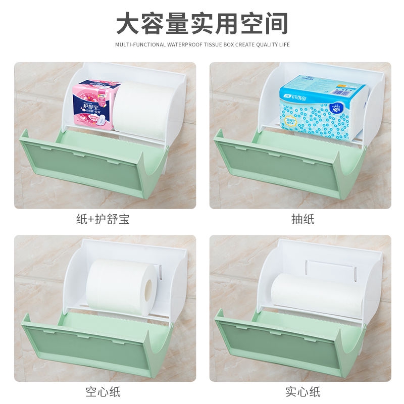 Hộp Đựng Khăn Giấy Gắn Tường Chống Thấm Nước