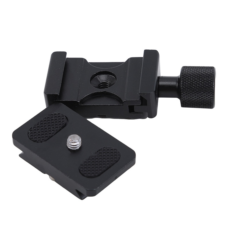 Clamp Adapter Tripod Holder Portable Adapter Durable Camera  Universal Aluminium Alloy Mount Quick Release Plate Bracket