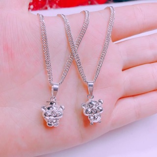Dây chuyền bạc ta mặt chuột cho Bé Yêu DCB0704