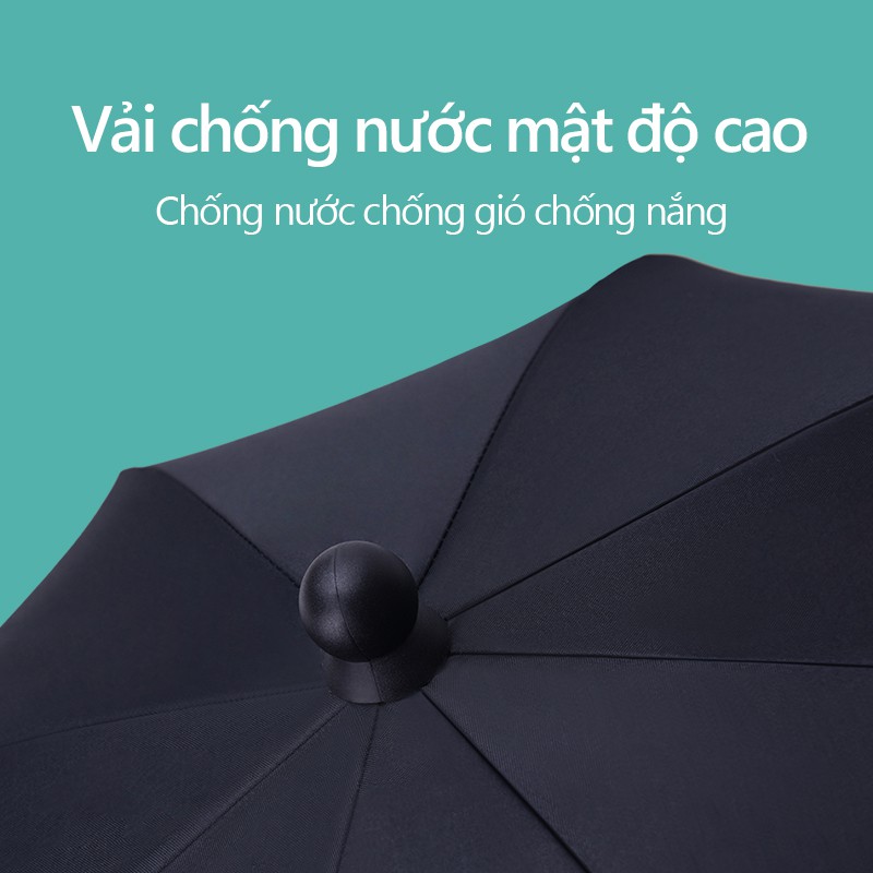 Dù xoay 360 độ che nắng mưa cho xe đẩy em bé° Tấm che nắng có thể điều chỉnh tiện lợi - COME HOME