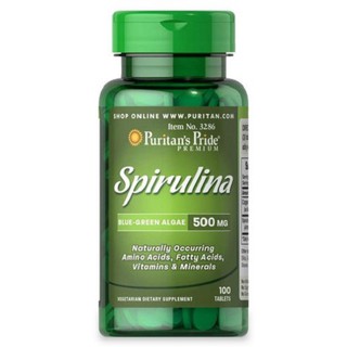 VIÊN UỐNG TẢO XOẮN SPIRULINA 500MG