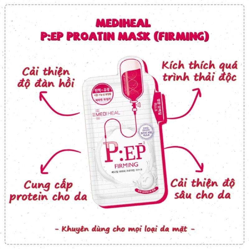 Mặt nạ Mediheal ( DNa, Pep) date 11/2021- hộp 10 miếng