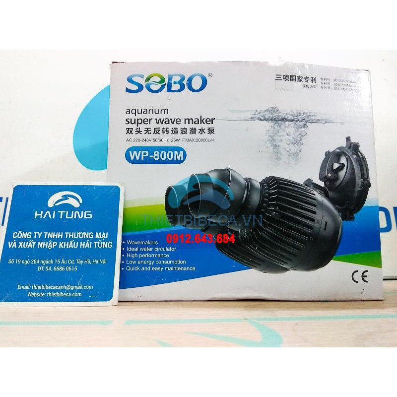 Quạt tạo luồng bể cá Sobo WP-800m