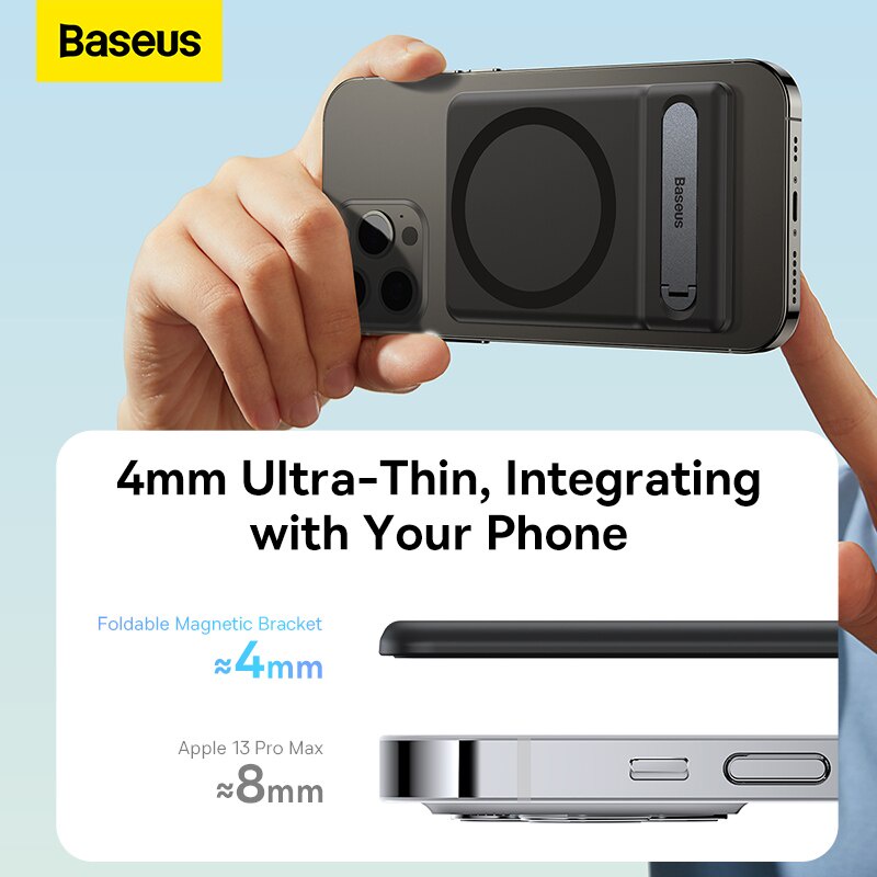 Giá đỡ điện thoại Baseus Foldable Magnetic Bracket