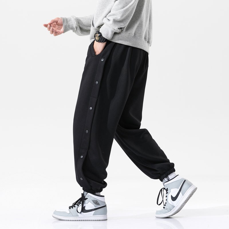 Quần ống rộng CÚC DỌC unisex N7 jogger thể thao bó chun dáng suông nam nữ nỉ cao cấp da cá bigsize thu đông