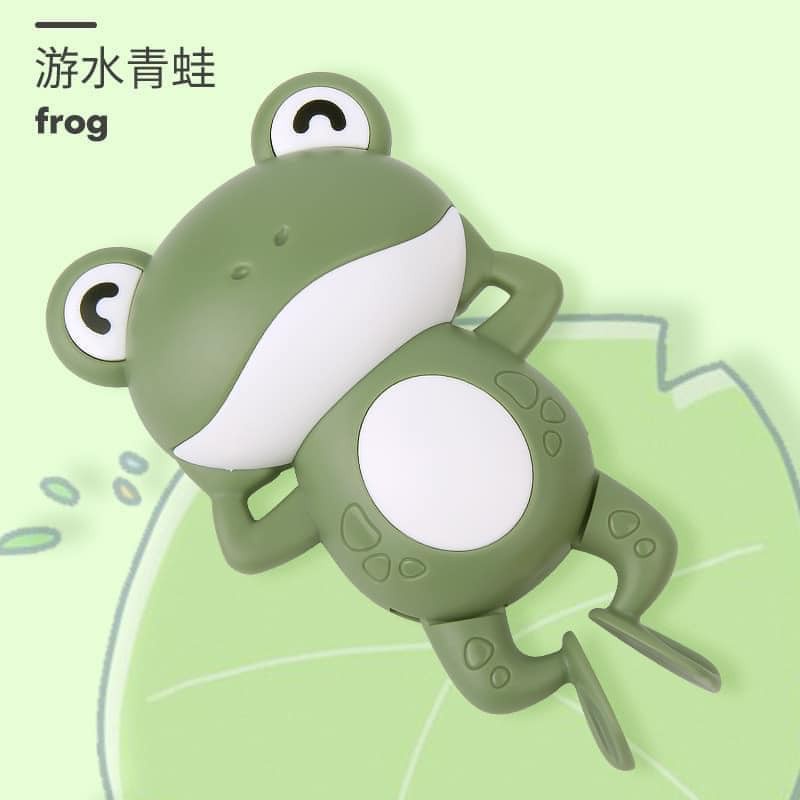Đồ chơi nhà tắm cho bé combo 3 chú ếch bơi thông minh JIMADO AB8000