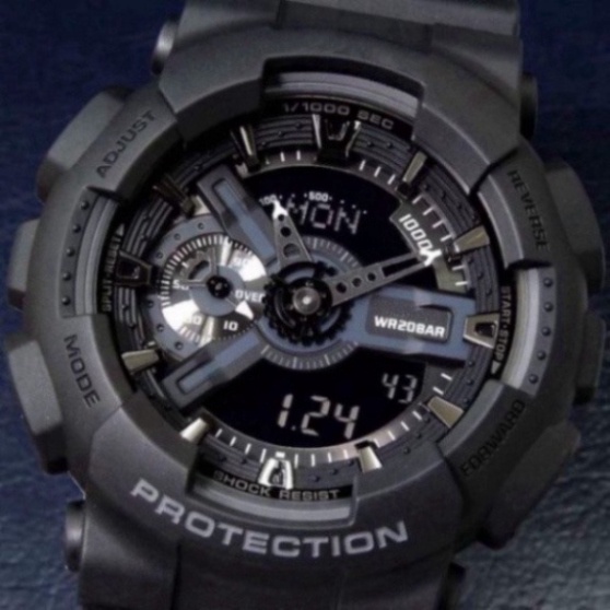 Đồng hồ thể thao nam G-shock MTP mã hiệu Big Bang-Ga110, phong cách quân ngũ, chống Shock, bảo hành 12 tháng, cực chất.