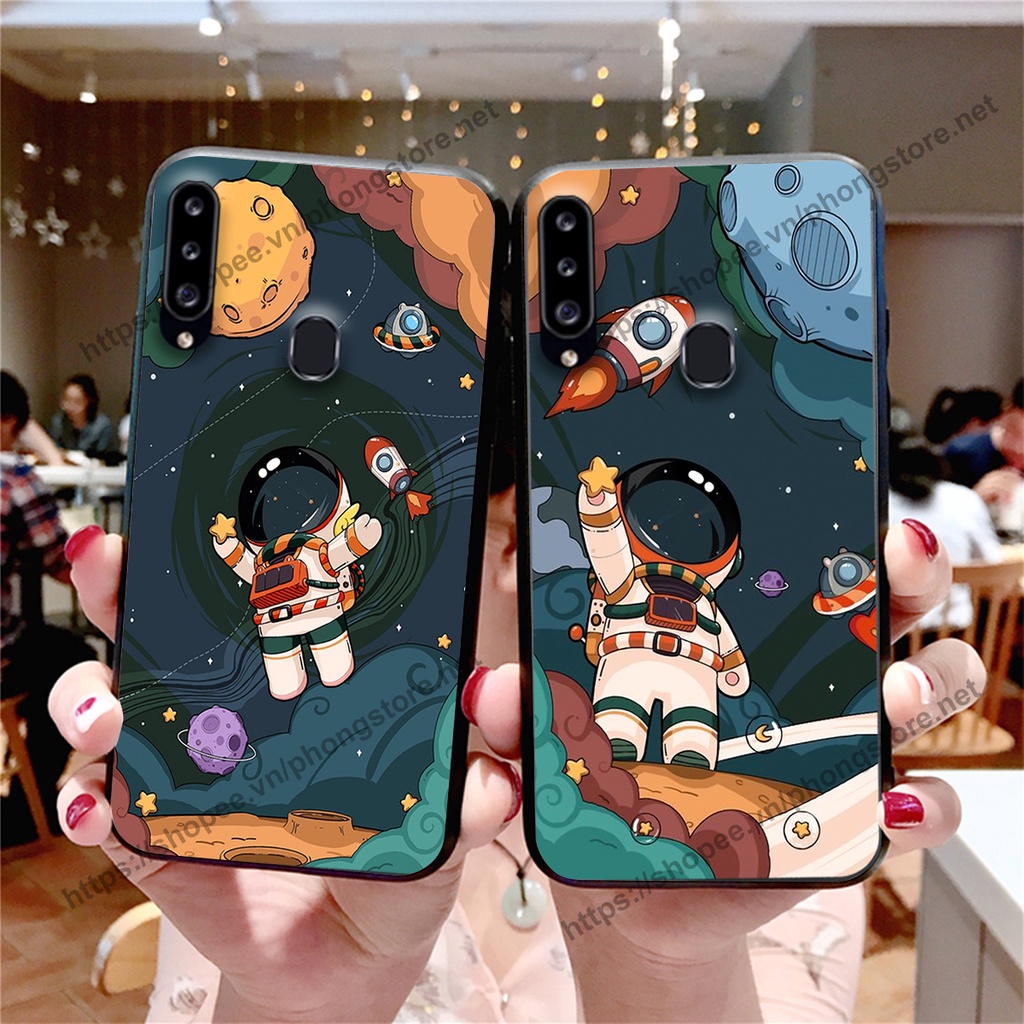 Ốp lưng Samsung A10s / A20s / A20 / A30 vũ trụ phi hành gia cực hot siêu cute-rẻ-bền