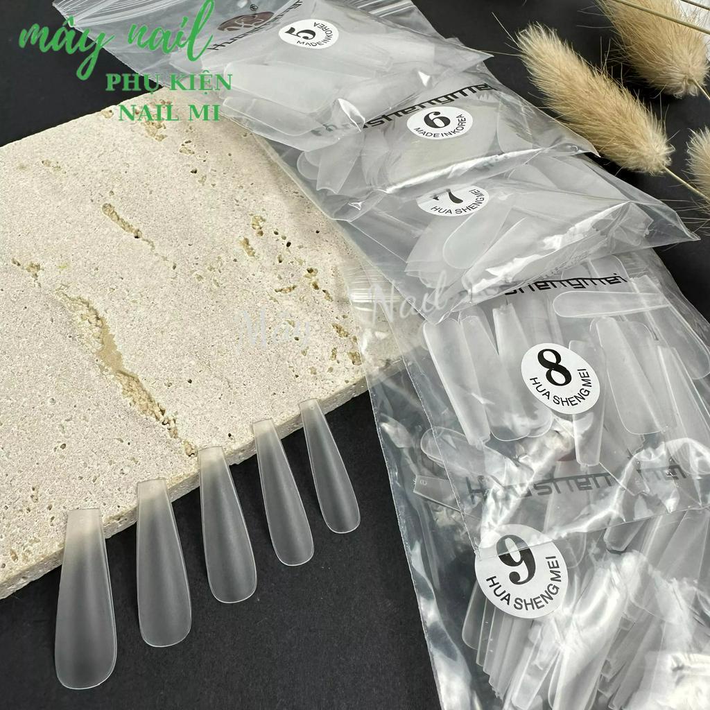 Móng úp lẻ size fom thang trong nhám