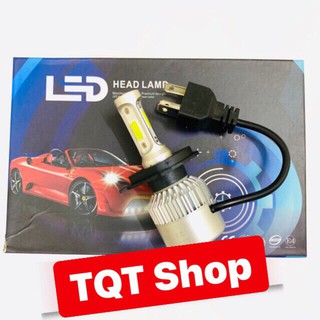 Đèn pha Led C6 3 tim X7 chân H4 (Bảo hành 6 tháng) (giá 1 cái)