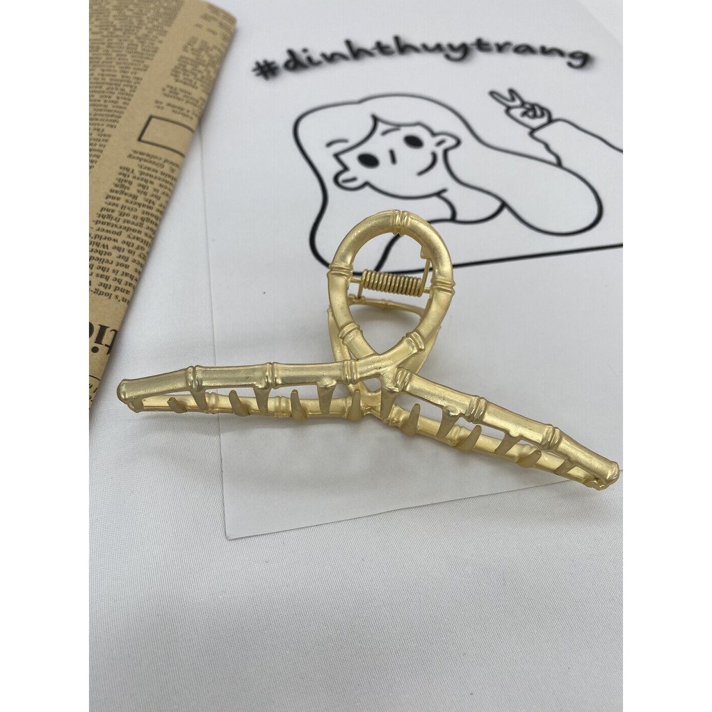 Kẹp Tóc Cỡ Lớn❤️𝙁𝙍𝙀𝙀𝙎𝙃𝙄𝙋❤️Kẹp Càng Cua Sang Chảnh Phong Cách Hàn Quốc