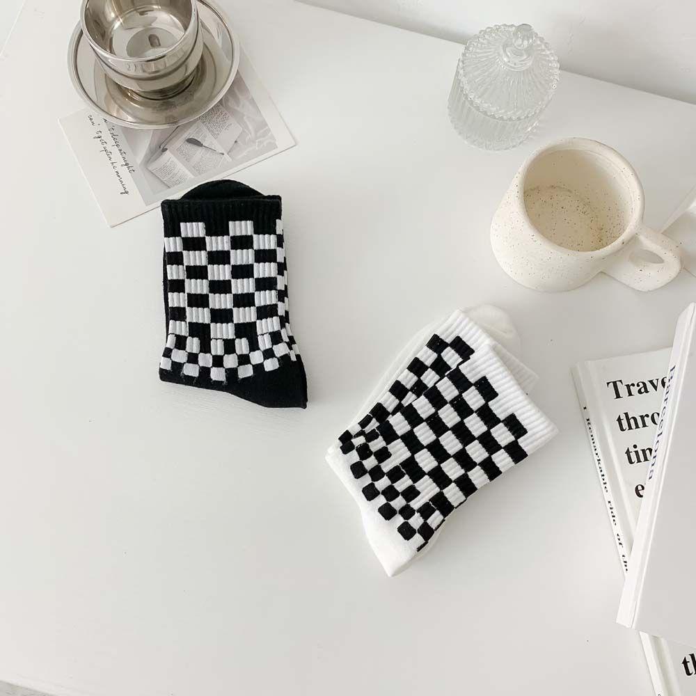 Vớ Trượt Ván Vải Cotton Thoáng Khí Phong Cách Đường Phố Hàn Quốc VANES1 Cho Nam Và Nữ