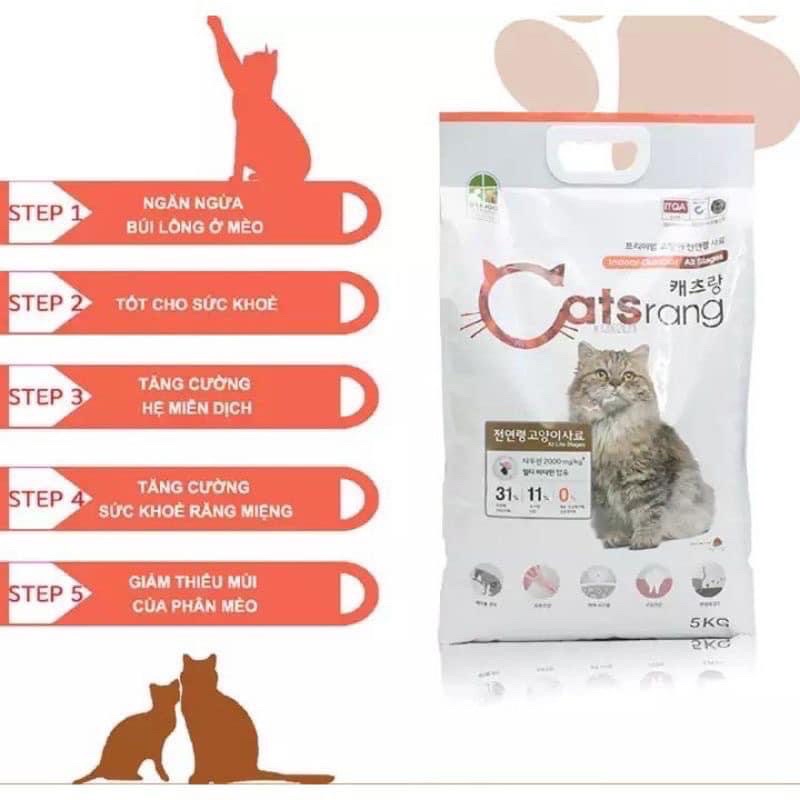 Hạt catsrang chiết 1kg và bịch 5kg cho mèo