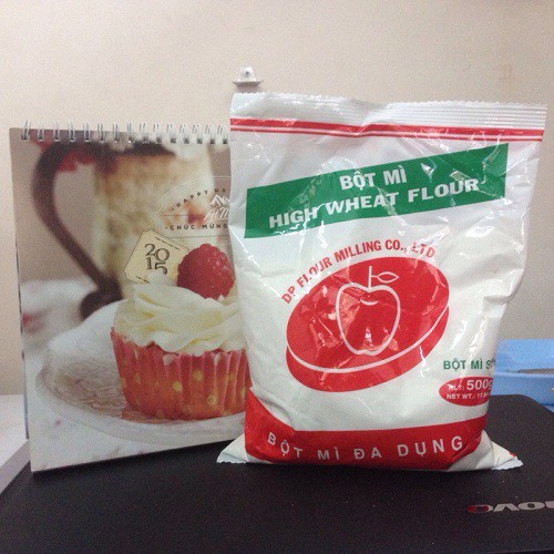 Bột mì đa dụng táo đỏ 500g ⚡ LOẠI TỐT ⚡ bột mì đa dụng dùng để chế biến các loại bánh bông lan bánh ngọt