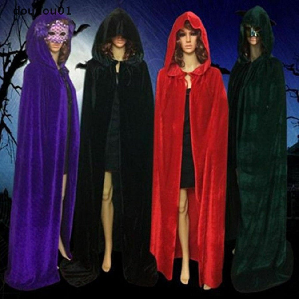 Áo choàng hóa trang phù thủy có mũ trùm thiết kế dễ thương cho bé dịp halloween 01 | BigBuy360 - bigbuy360.vn