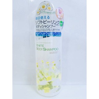 Sữa tắm trắng Manis White Body Shamboo hương hoa cúc 450ml- Chai