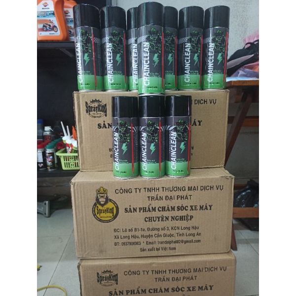 (HÀNG CÓ SẴN) VỆ SINH SÊN SPRAYKING 400ML