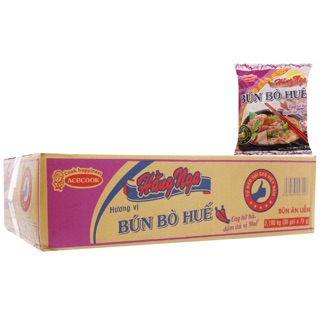 Bún bò huế Hằng Nga (thùng 30 gói x 73g)