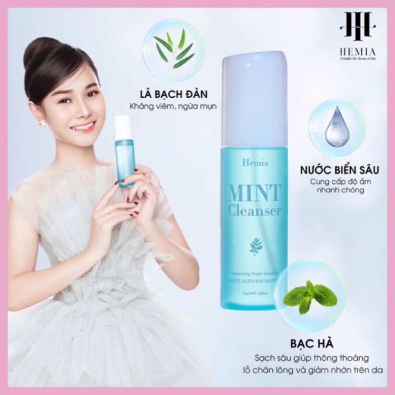 [ SỮA RỬA MẶT BẠC HÀ HEMIA-CAO CẤP HÀN QUỐC CHÍNH HÃNG] | BigBuy360 - bigbuy360.vn