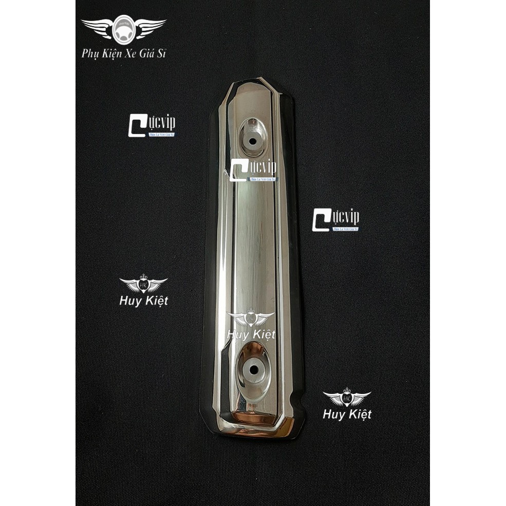 [Giá Hủy Diệt] - (3468) Ốp Pô Xe Dream 2013 2020 Inox 100% Cao Cấp