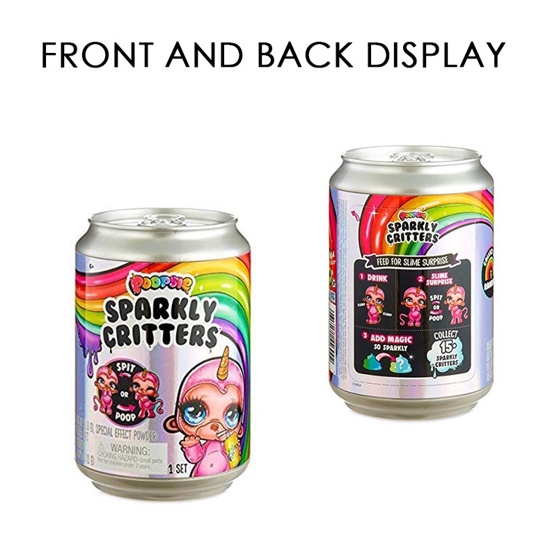 BUY 2 GET 1 FREE!!Surprise eggs Blind box Unicorn Roll-On Can Blind Box Shake Slime DIY Poopsie Sparkly Cutie kids Blind Bag Toys for Children