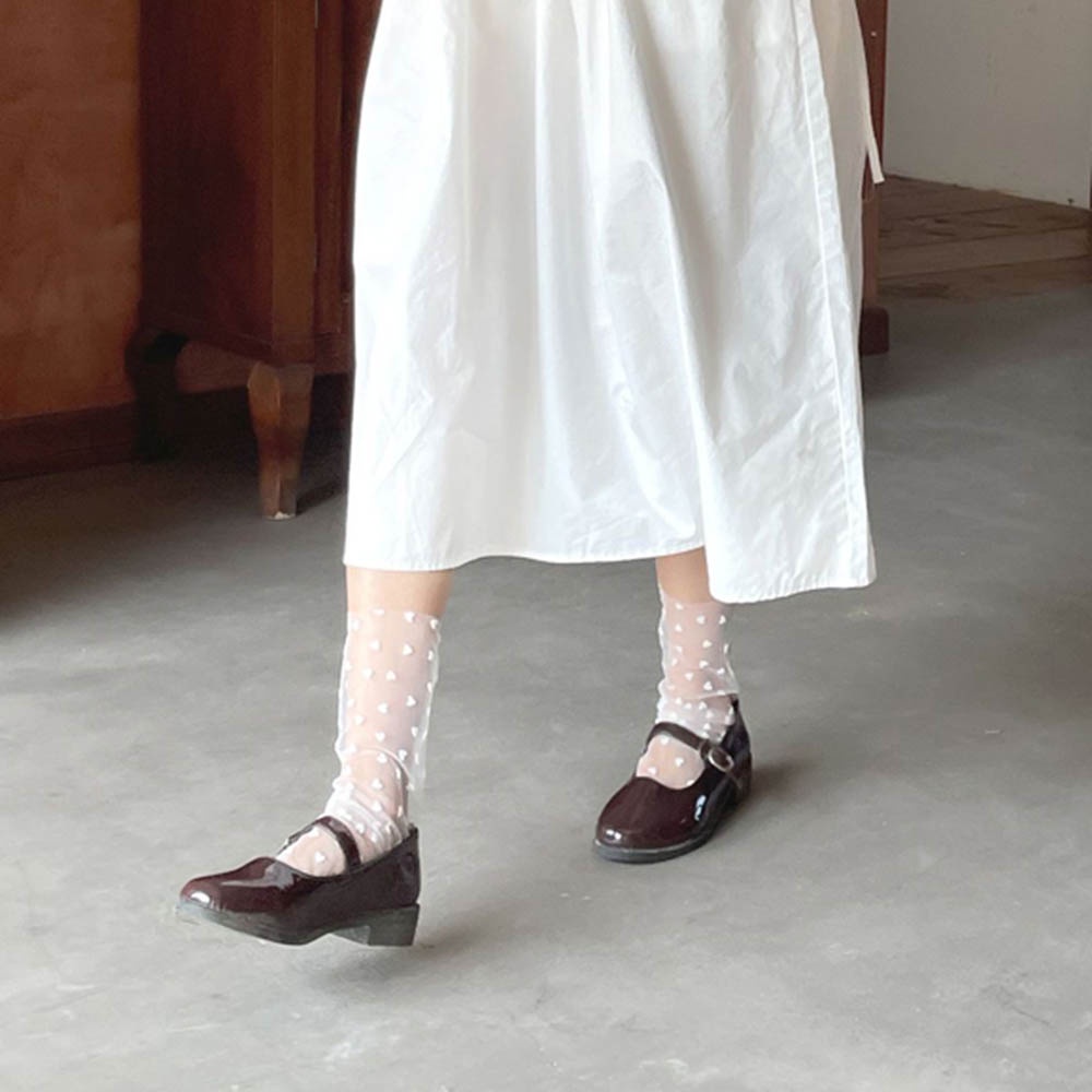 Vớ Voan Trong Suốt Họa Tiết Chấm Bi Nhiều Màu Thời Trang Cho Nữ