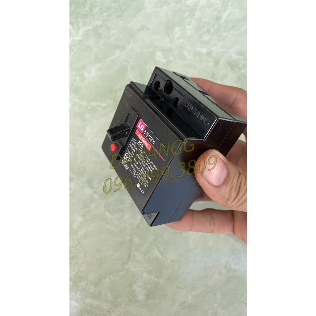 CP chống giật 30A aptomat chống giật chống rò điện hàng bãi nhật