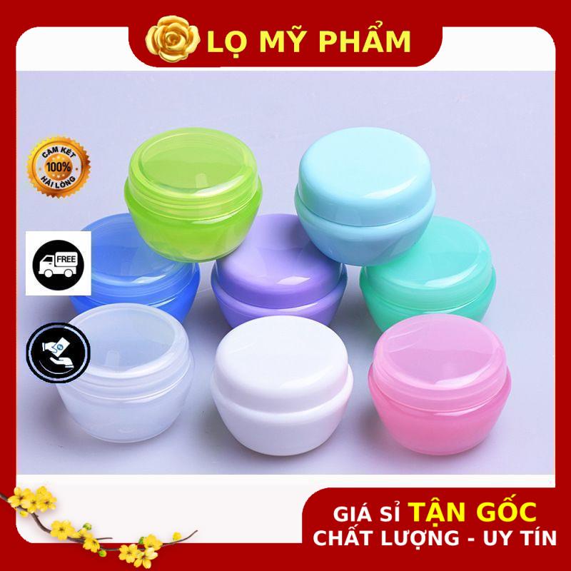 Hủ Đựng Kem ❤ GIÁ TỐT NHẤT ❤ Hũ nhựa đựng kem Face 5g,10g,20g , Hũ Nấm chiết mỹ phẩm , phụ kiện du lịch