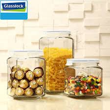 Hũ thủy tinh GLASSLOCK 2000ml IP592