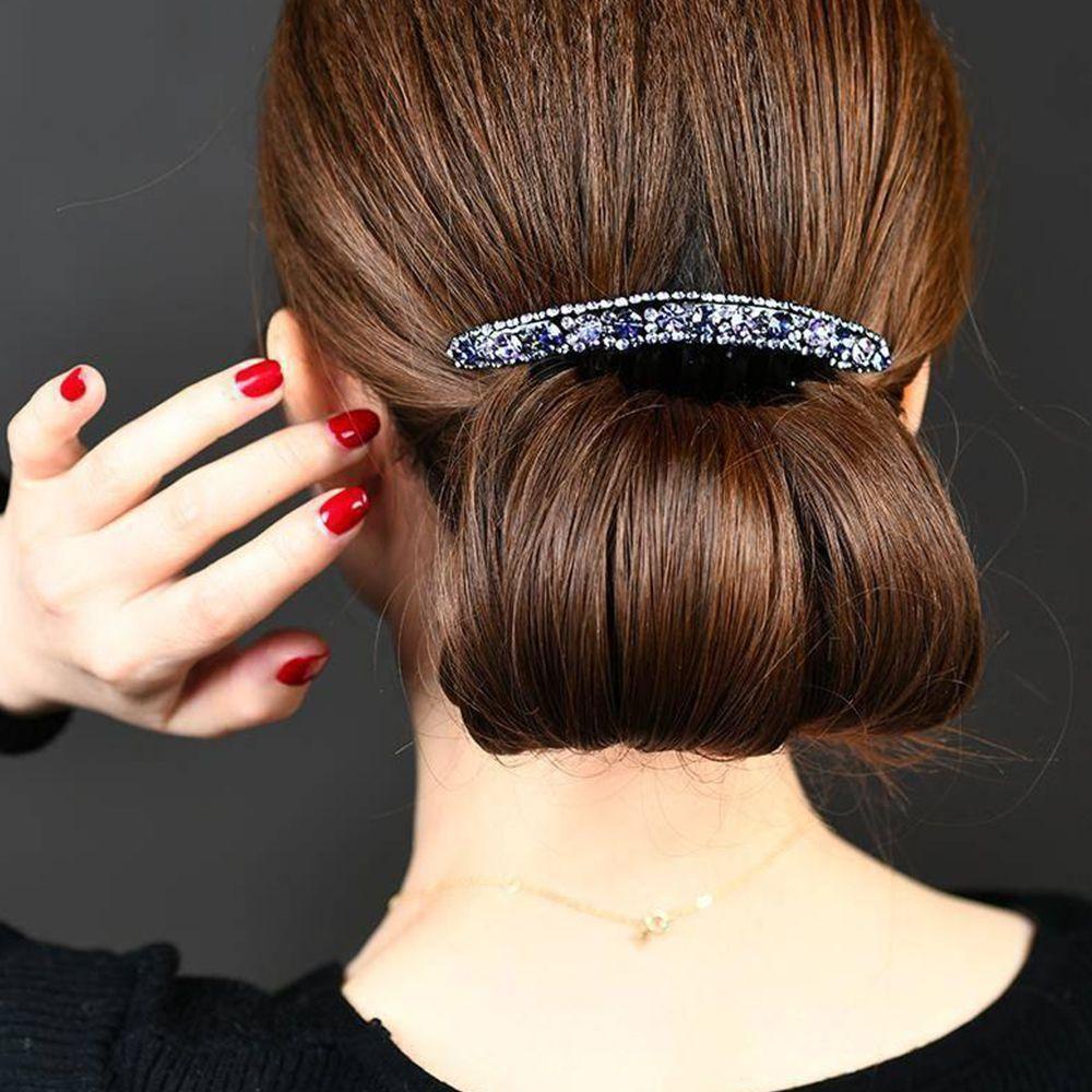 Lược Chải Tóc Bảy Răng Nhiều Màu Sắc Phong Cách Hàn Quốc Cho Nữ