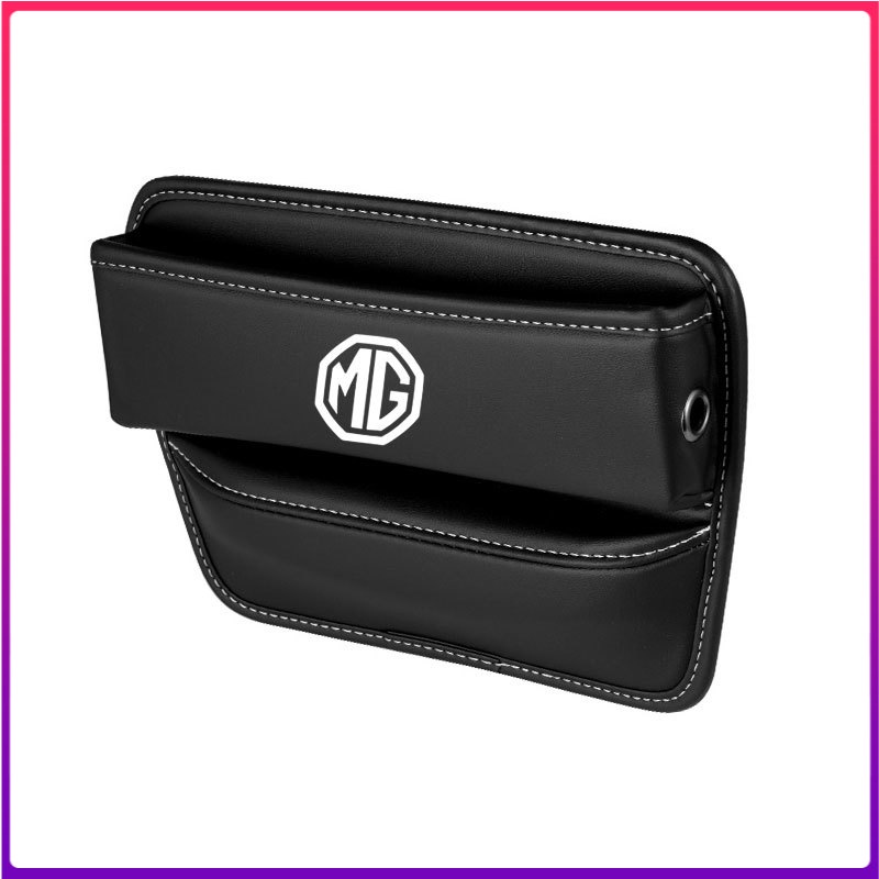 Hộp Đựng Đồ Dùng Gắn Khe Ghế Ngồi Xe Hơi Bằng Da Chất Lượng Cao Cho MG ZS MG3 MG5
