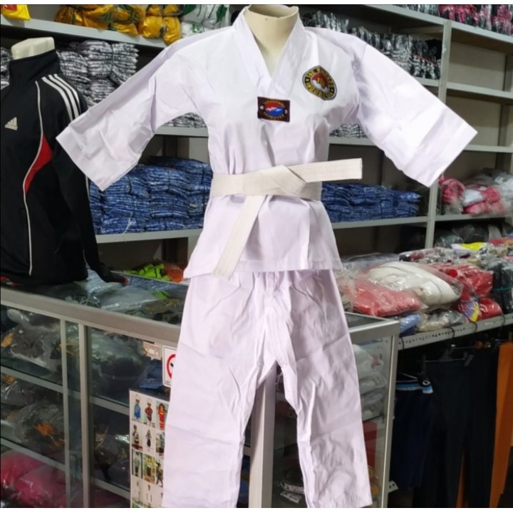 Bộ Quần Áo Tập Võ Taekwondo Tw001 Cho Người Lớn Và Trẻ Em