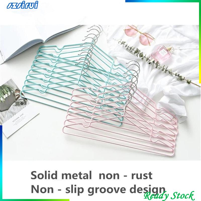 Giá Đỡ Treo Quần Áo Bằng Thép Mạ Vàng PVC Tiện Dụng