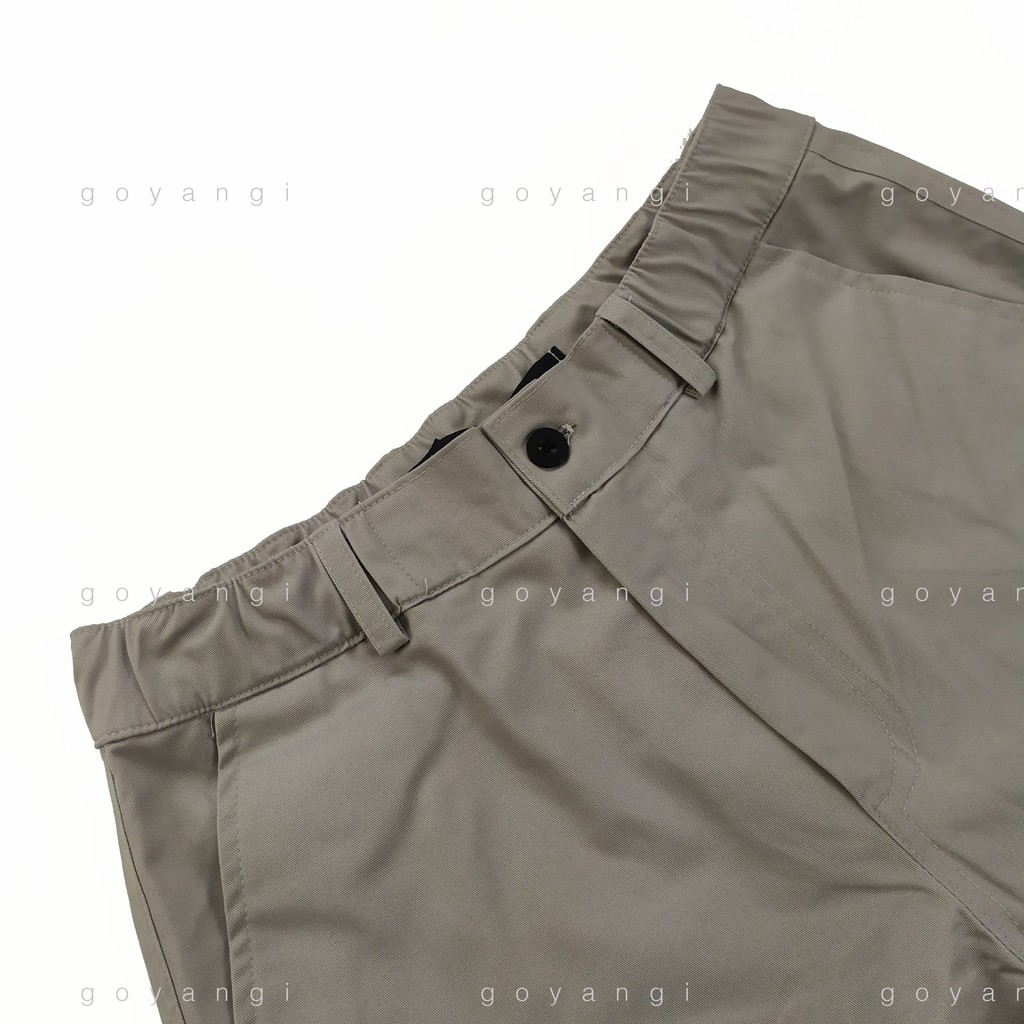 Quần baggy kaki unisex form đẹp