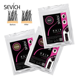 Phấn phủ tóc sợi SEVICH 50g che phủ vùng tóc thưa 50g