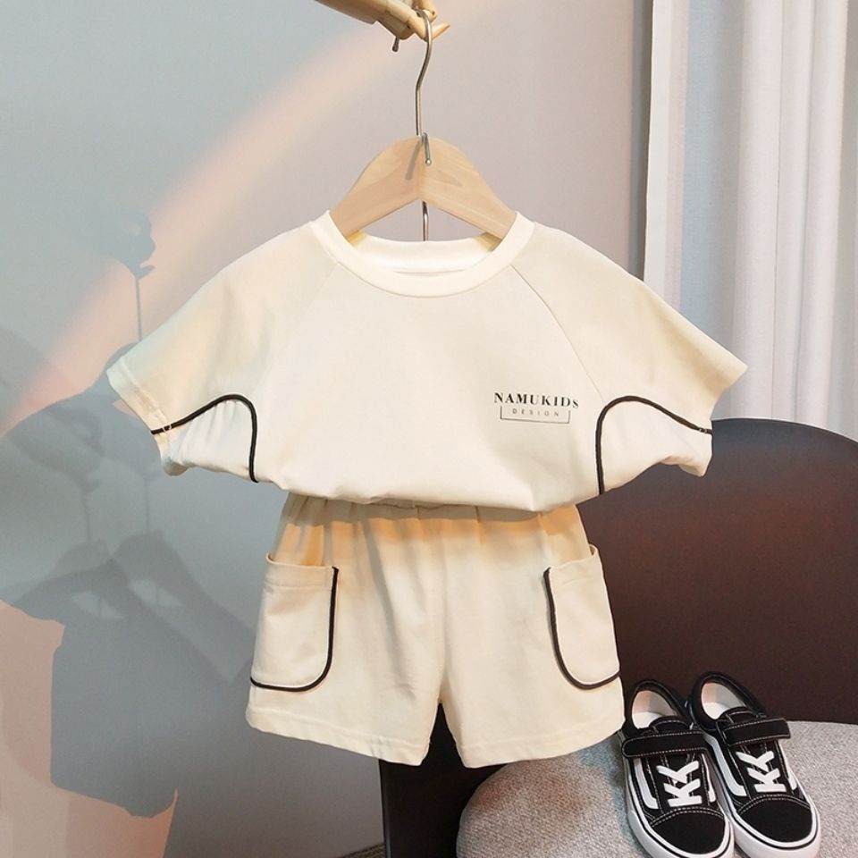 [Babycat] Hàng Có Sẵn Quần Ngắn Phong Cách Phương Tây Thời Trang Mùa Hè Hàn Quốc 2022 Dành Cho Bé Trai