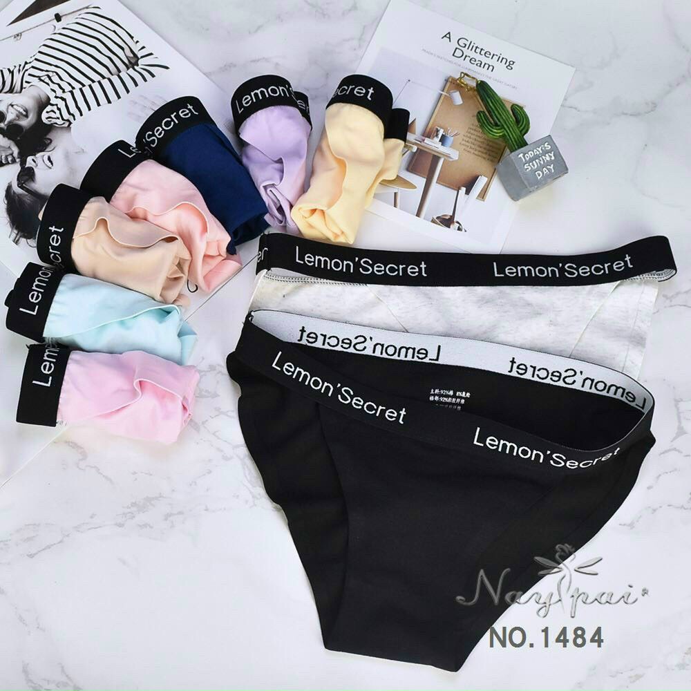 Quần Lót Nữ Sexy ❤️FREESHIP❤️ Quần Lót Nữ cotton viền chữ co giãn thoáng mát mã 1484