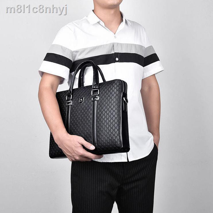 Túi xách nam Da thật dành cho doanh nhân thường lớn- đựng tài liệu máy tính đeo một bên vai | BigBuy360 - bigbuy360.vn