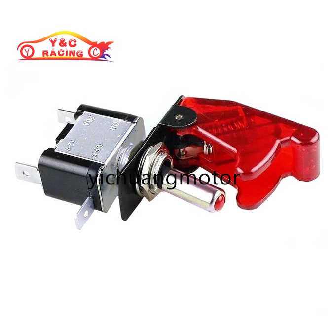 Công Tắc Nhỏ 12v 20a Có Đèn led Chuyên Dụng Cho Xe Hơi / Xe Máy