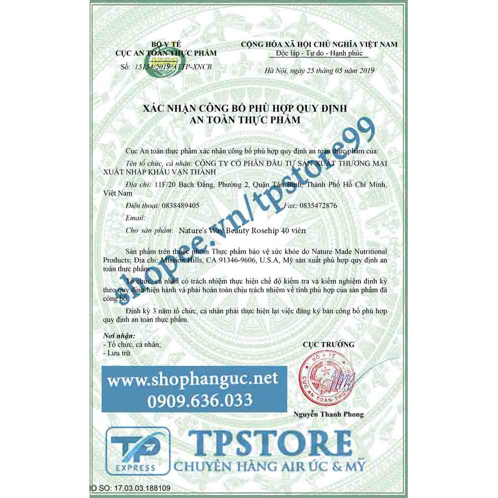 Kẹo Nature's Way Beauty Rosehip Collagen Bổ Sung Collagen Và Quả Tầm Xuân Phục Hồi & Trắng Da  40 Viên | BigBuy360 - bigbuy360.vn