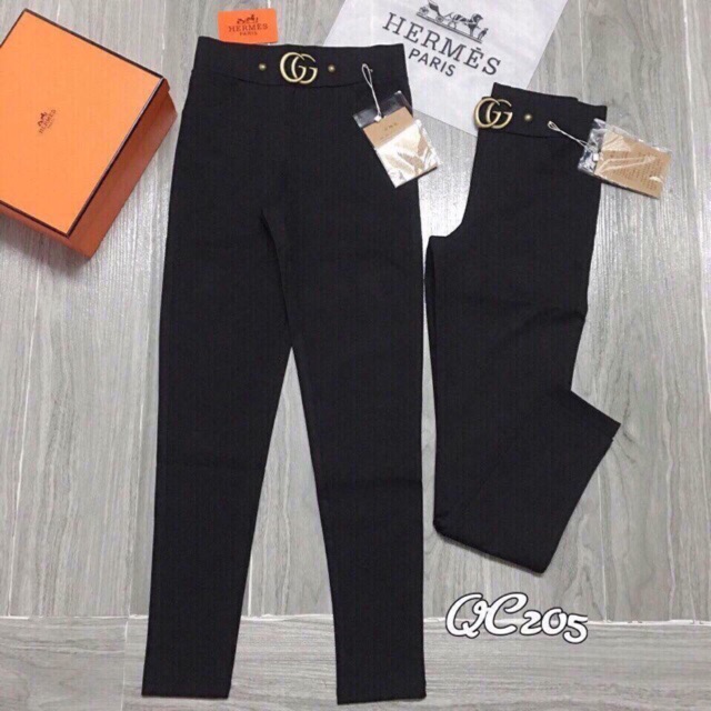 quần legging cạp đồng GG