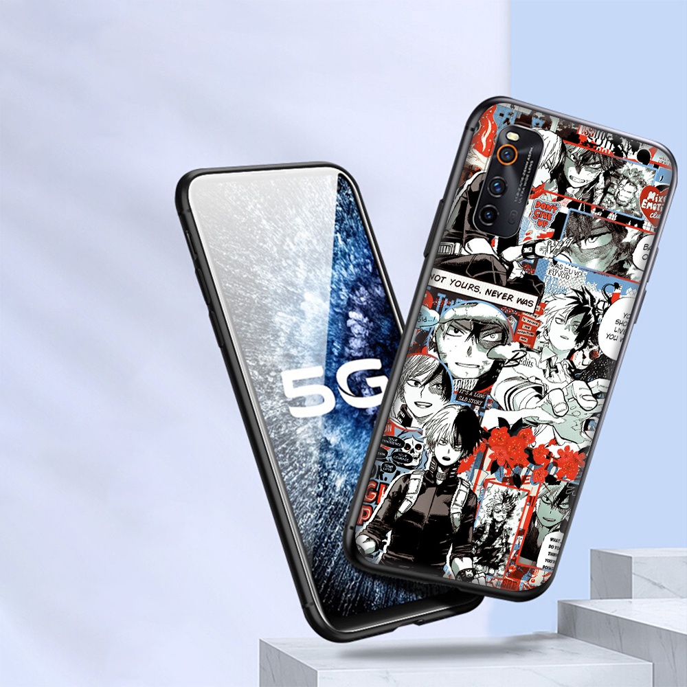 Vivo Ốp Điện Thoại tpu Silicon Mềm Họa Tiết anime bakugou Akatsuki Dành Cho Vivoy12S y33s y32 y21 y15a y15s 4g y76 5g gs5