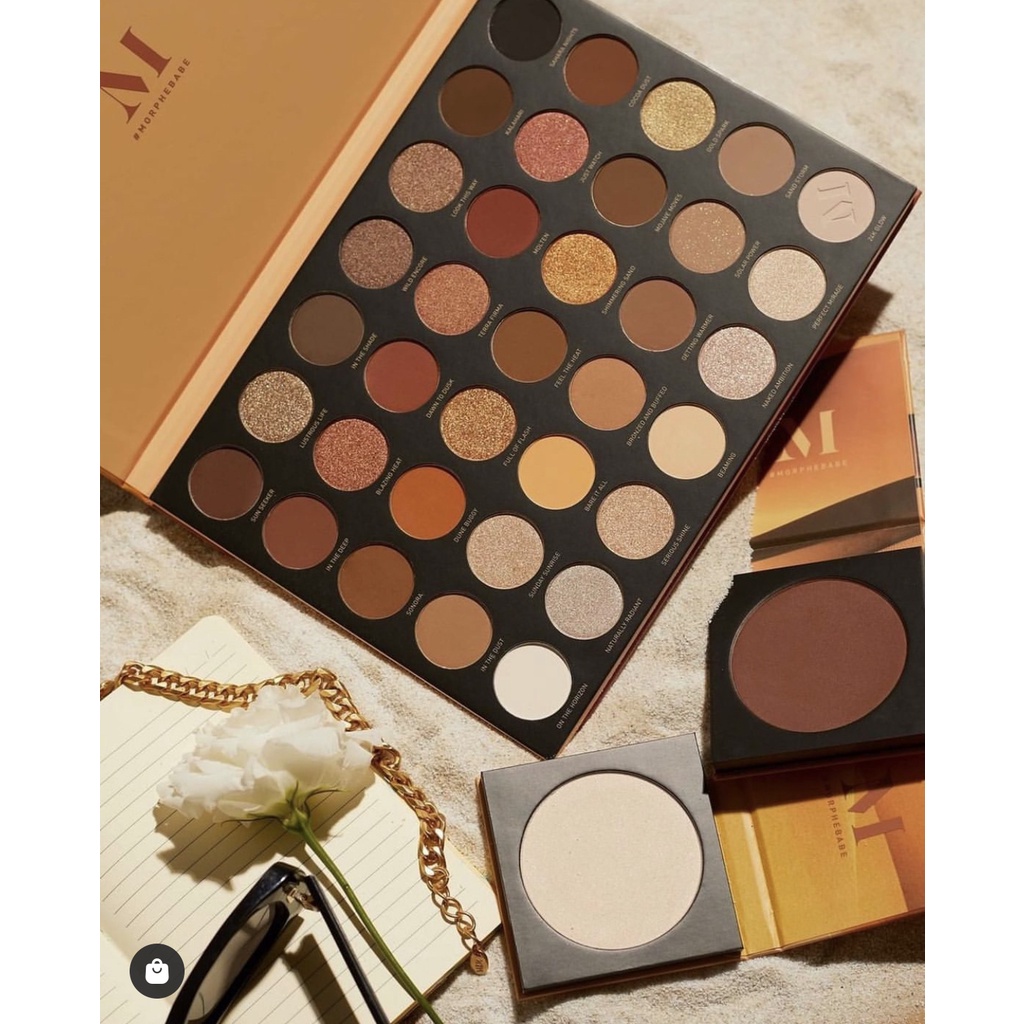 Bảng mắt Morphe 35U Gilded Desert 35 ô