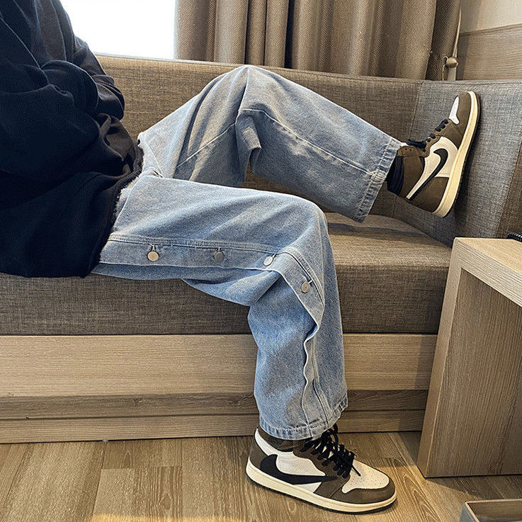 【💖Spot sale ⚡】 Quần jean nam ống rộng thời trang | BigBuy360 - bigbuy360.vn