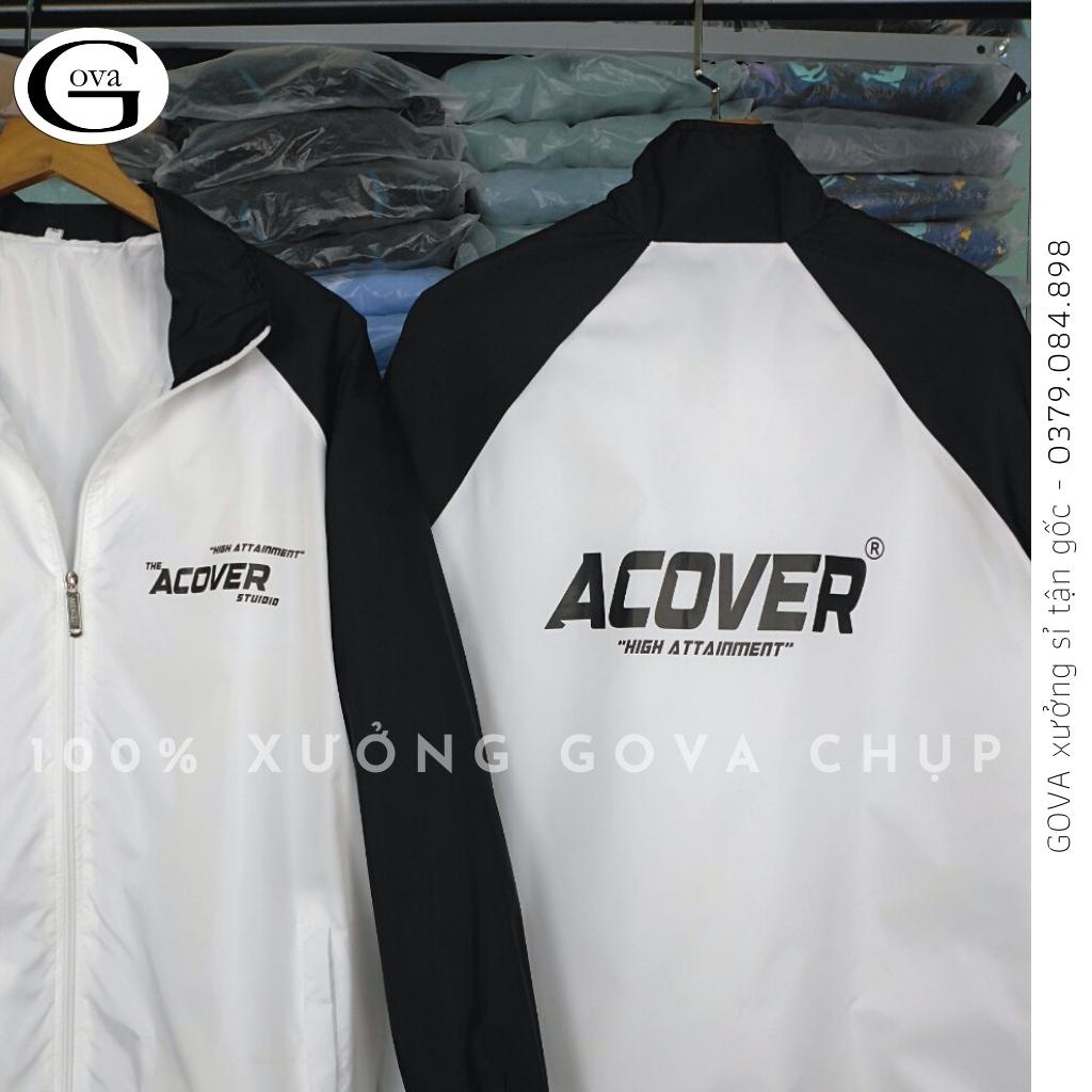 Áo Khoác Bomber Dù ACOVER Nam Nữ Ulzzang Unisex Kiểu Form Rộng 2 Lớp Jacket GOVA