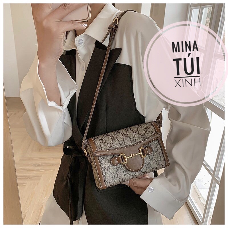 Túi xách nữ 💖 𝑭𝑹𝑬𝑬𝑺𝑯𝑰𝑷 💖 Túi đeo chéo hộp vuông quảng châu siêu hot